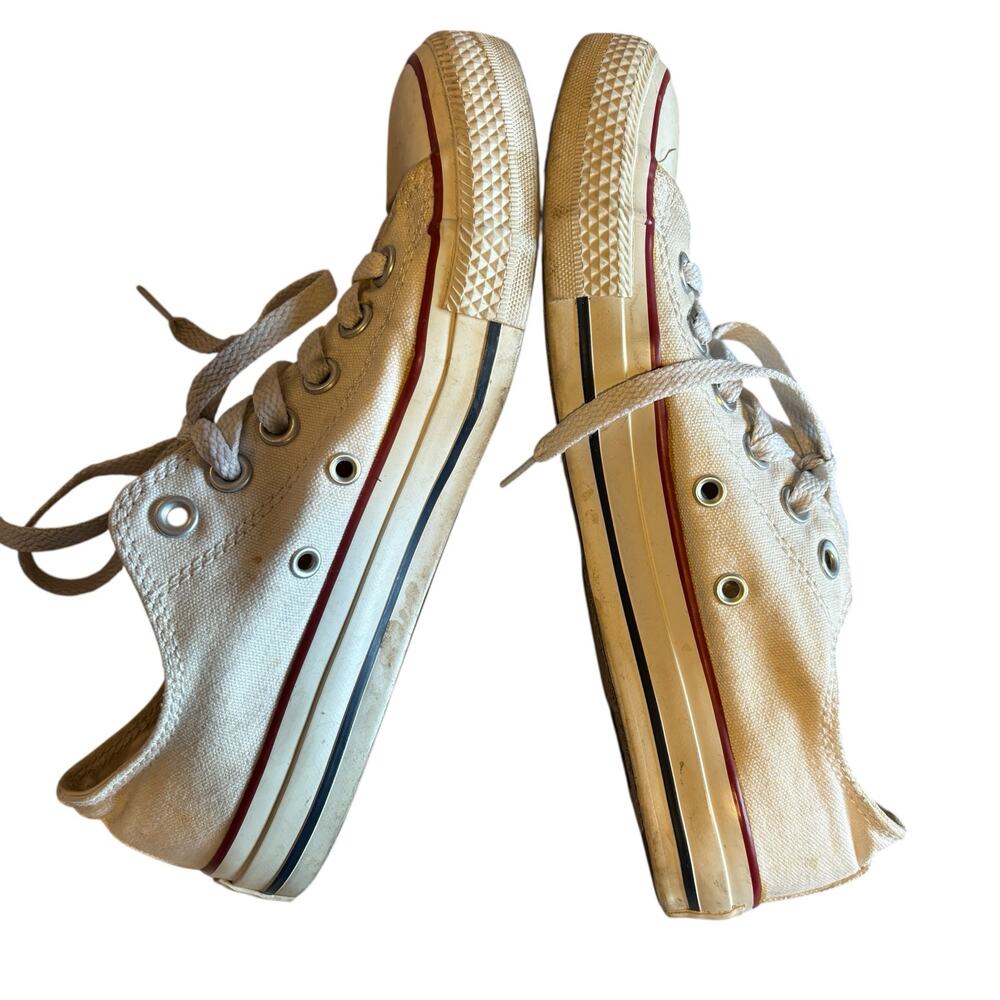Converse Chuck Taylor All Star Low Top Sneakers Women‎ 7.5  Classic White Canvas - Picture 8 of 12